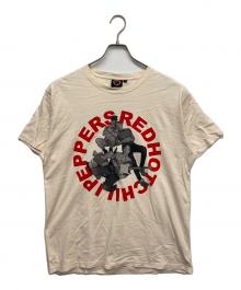 RED HOT CHILI PEPPERS（レッドホットチリペッパーズ）の古着「バンドTシャツ」｜ベージュ