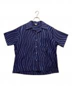 POST-IMPERIALポスト-インペリアル）の古着「半袖シャツ」｜ブルー