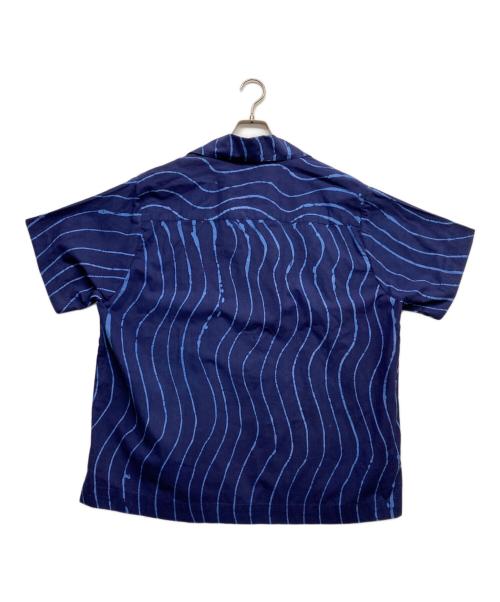 POST-IMPERIAL（ポスト-インペリアル）POST-IMPERIAL (ポスト-インペリアル) 半袖シャツ ブルー サイズ:Lの古着・服飾アイテム