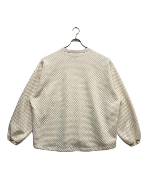 TIGHTBOOTH PRODUCTION（タイトブースプロダクション）TIGHTBOOTH PRODUCTION (タイトブースプロダクション) ワッフルスウェット ベージュ サイズ:Lの古着・服飾アイテム
