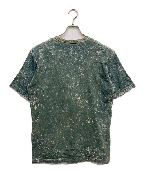 STONE ISLAND（ストーンアイランド）STONE ISLAND (ストーンアイランド) センターロゴTシャツ グリーン サイズ:Mの古着・服飾アイテム