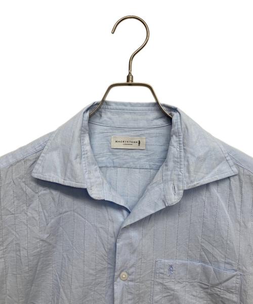 MACKINTOSH LONDON（マッキントッシュ ロンドン）MACKINTOSH LONDON (マッキントッシュ ロンドン) 半袖シャツ ブルー サイズ:Mの古着・服飾アイテム