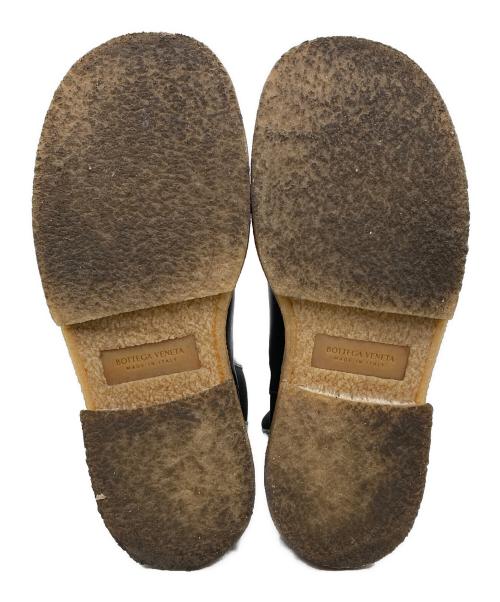 BOTTEGA VENETA（ボッテガベネタ）BOTTEGA VENETA (ボッテガベネタ) サイドゴア チェルシーラグブーツ ブラック サイズ:40の古着・服飾アイテム