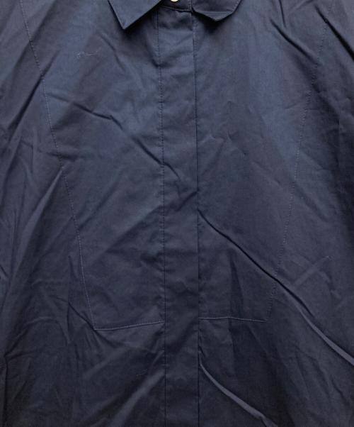 HUMAN WOMAN（ヒューマンウーマン）HUMAN WOMAN (ヒューマンウーマン) ハイカンウントツイルワンピース ネイビー サイズ:Sの古着・服飾アイテム