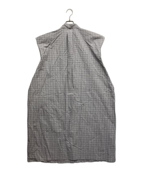 HUMAN WOMAN（ヒューマンウーマン）HUMAN WOMAN (ヒューマンウーマン) ハイカンウントツイルワンピース パープル サイズ:Sの古着・服飾アイテム