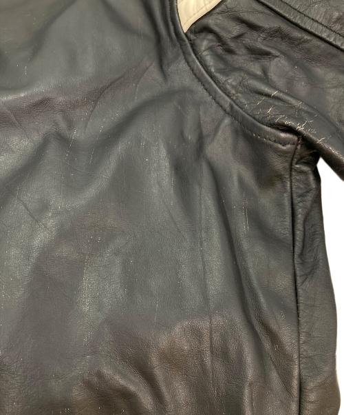 REDSKINS（レッドスキンズ）REDSKINS (レッドスキンズ) ライダースジャケット ブラック サイズ:Lの古着・服飾アイテム