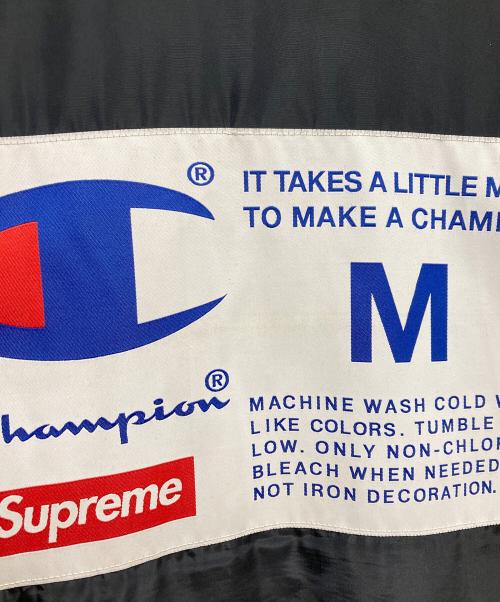 Champion（チャンピオン）Champion (チャンピオン) SUPREME (シュプリーム) コーチジャケット ブラック サイズ:Mの古着・服飾アイテム
