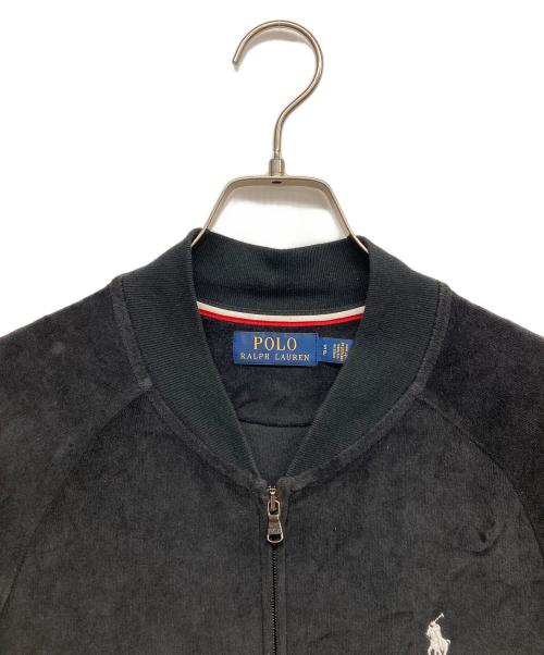POLO RALPH LAUREN（ポロ・ラルフローレン）POLO RALPH LAUREN (ポロ・ラルフローレン) ブルゾン ブラック サイズ:Sの古着・服飾アイテム