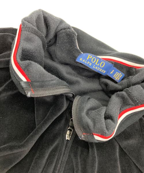 POLO RALPH LAUREN（ポロ・ラルフローレン）POLO RALPH LAUREN (ポロ・ラルフローレン) ブルゾン ブラック サイズ:Sの古着・服飾アイテム