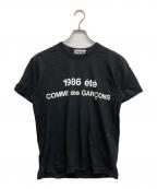 CDGシーディージー）の古着「プリントTシャツ」｜ブラック