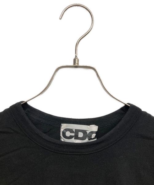 CDG（シーディージー）CDG (シーディージー) プリントTシャツ ブラック サイズ:Lの古着・服飾アイテム