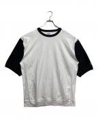 Champion REVERSE WEAVE×MONKEY TIMEチャンピオン リバース ウィーブ×モンキータイム）の古着「コットンTシャツ」｜ホワイト