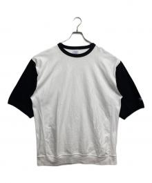 Champion REVERSE WEAVE×MONKEY TIME（チャンピオン リバース ウィーブ×モンキータイム）の古着「コットンTシャツ」｜ホワイト