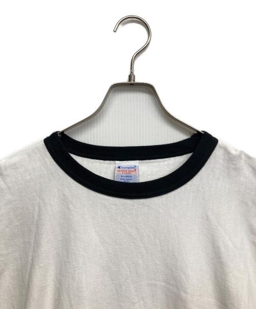 Champion REVERSE WEAVE（チャンピオン リバース ウィーブ）Champion REVERSE WEAVE (チャンピオン リバース ウィーブ) MONKEY TIME (モンキータイム) コットンTシャツ ホワイト サイズ:XLの古着・服飾アイテム