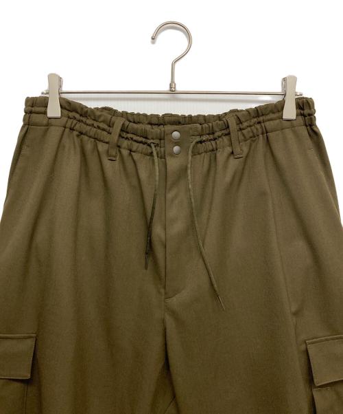 Y-3（ワイスリー）Y-3 (ワイスリー) M CLASSIC REFINED WOOL STRETCH CARGO PANTS カーキ サイズ:Sの古着・服飾アイテム