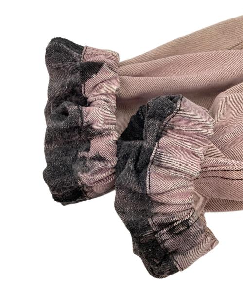 FenG CHen WANG（フェンチェンワン）FENG CHEN WANG (フェンチェンワン) デニムカーゴパンツ ピンク サイズ:Sの古着・服飾アイテム