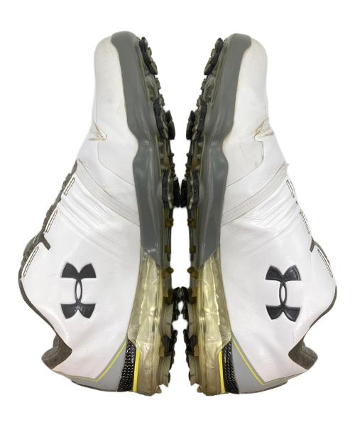 UNDER ARMOUR（アンダーアーマー）UNDER ARMOUR (アンダーアーマー) ゴルフシューズ ホワイト サイズ:27.5の古着・服飾アイテム