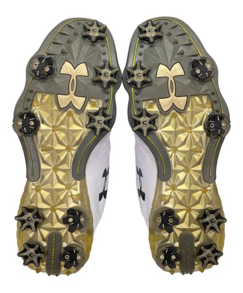 UNDER ARMOUR（アンダーアーマー）UNDER ARMOUR (アンダーアーマー) ゴルフシューズ ホワイト サイズ:27.5の古着・服飾アイテム