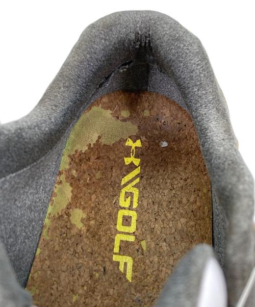 UNDER ARMOUR（アンダーアーマー）UNDER ARMOUR (アンダーアーマー) ゴルフシューズ ホワイト サイズ:27.5の古着・服飾アイテム