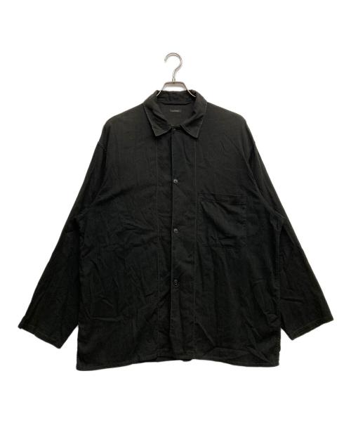 COMOLI（コモリ）COMOLI (コモリ) 空紡オックスシャツジャケット ブラック サイズ:3の古着・服飾アイテム