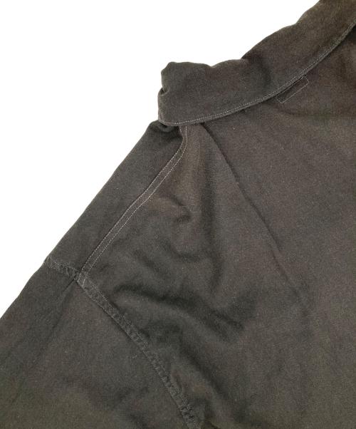 COMOLI（コモリ）COMOLI (コモリ) 空紡オックスシャツジャケット ブラック サイズ:3の古着・服飾アイテム