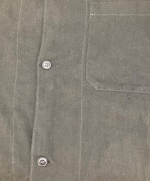 COMOLI（コモリ）COMOLI (コモリ) 空紡オックスシャツジャケット ブラック サイズ:3の古着・服飾アイテム