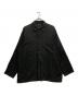 COMOLI（コモリ）の古着「空紡オックスシャツジャケット」｜ブラック