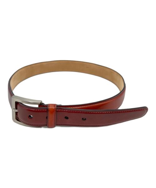 BROOKS BROTHERS（ブルックスブラザーズ）BROOKS BROTHERS (ブルックスブラザーズ) レザーベルト ブラウン サイズ:30の古着・服飾アイテム
