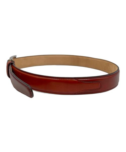 BROOKS BROTHERS（ブルックスブラザーズ）BROOKS BROTHERS (ブルックスブラザーズ) レザーベルト ブラウン サイズ:30の古着・服飾アイテム