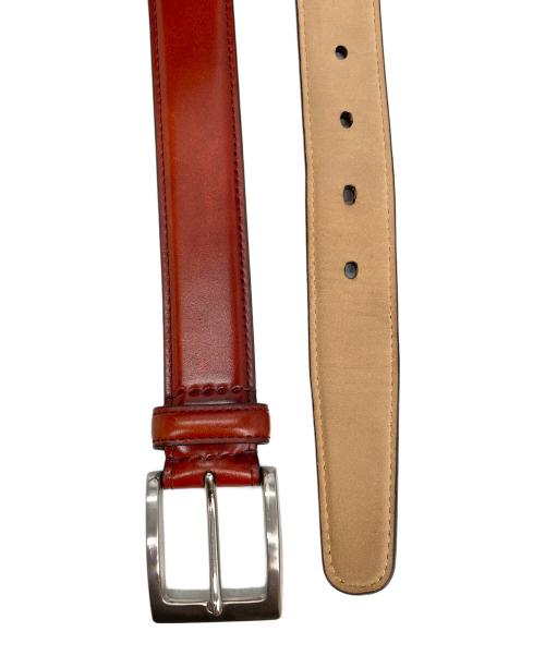 BROOKS BROTHERS（ブルックスブラザーズ）BROOKS BROTHERS (ブルックスブラザーズ) レザーベルト ブラウン サイズ:30の古着・服飾アイテム