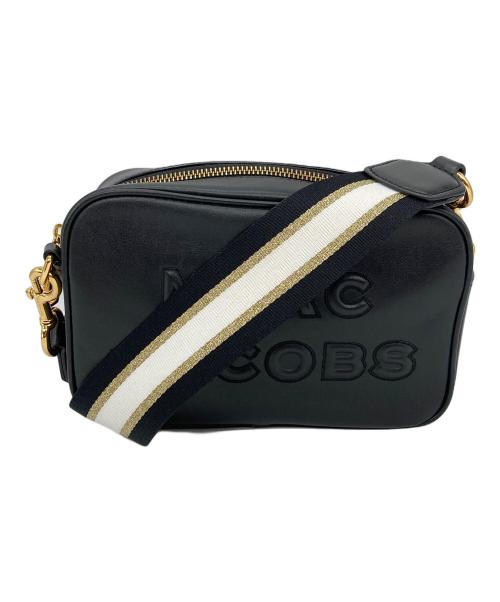 MARC JACOBS（マークジェイコブズ）MARC JACOBS (マークジェイコブス) ロゴショルダーバッグ ブラックの古着・服飾アイテム