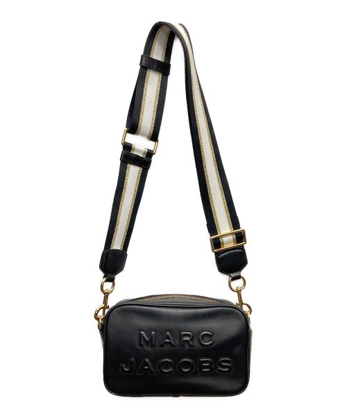 MARC JACOBS（マークジェイコブズ）MARC JACOBS (マークジェイコブス) ロゴショルダーバッグ ブラックの古着・服飾アイテム