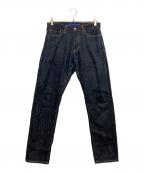 VANQUISH×FRAGMENTヴァンキッシュ×フラッグメント）の古着「WIDE STRAIGHTデニムパンツ」｜インディゴ