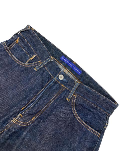 VANQUISH（ヴァンキッシュ）VANQUISH (ヴァンキッシュ) FRAGMENT (フラッグメント) WIDE STRAIGHTデニムパンツ インディゴ サイズ:30の古着・服飾アイテム