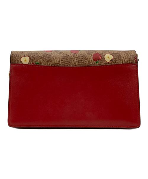 COACH（コーチ）COACH (コーチ) シグネチャーショルダーバッグ ブラウンの古着・服飾アイテム