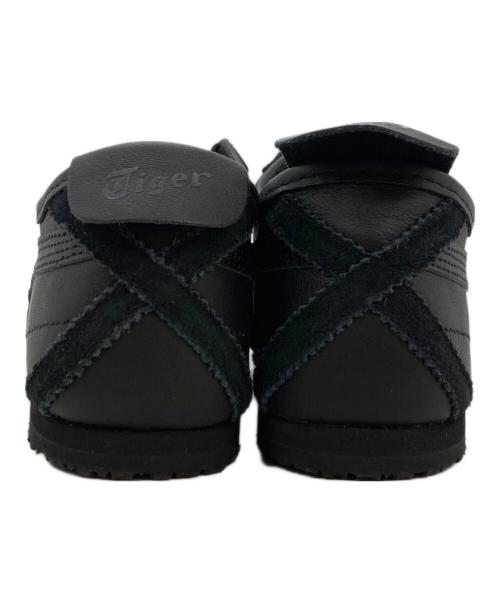 Onitsuka Tiger（オニツカタイガー）Onitsuka Tiger (オニツカタイガー) MEXICO 66トリプルブラックローカットスニーカー ブラック サイズ:24.5の古着・服飾アイテム