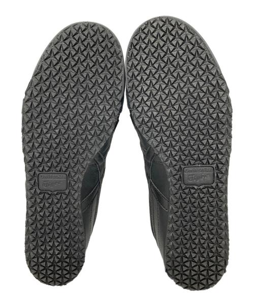 Onitsuka Tiger（オニツカタイガー）Onitsuka Tiger (オニツカタイガー) MEXICO 66トリプルブラックローカットスニーカー ブラック サイズ:24.5の古着・服飾アイテム