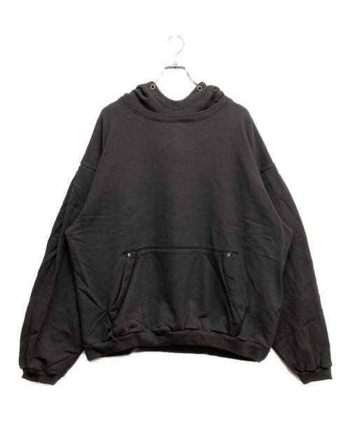 ANGLAN（アングラン）ANGLAN (アングラン) パーカー ブラック サイズ:FREEの古着・服飾アイテム