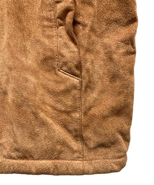 canda（シーアンドエー）CANDA (シーアンドエー) ネイティブ柄裏ボアレザージャケット ブラウン サイズ:FREEの古着・服飾アイテム