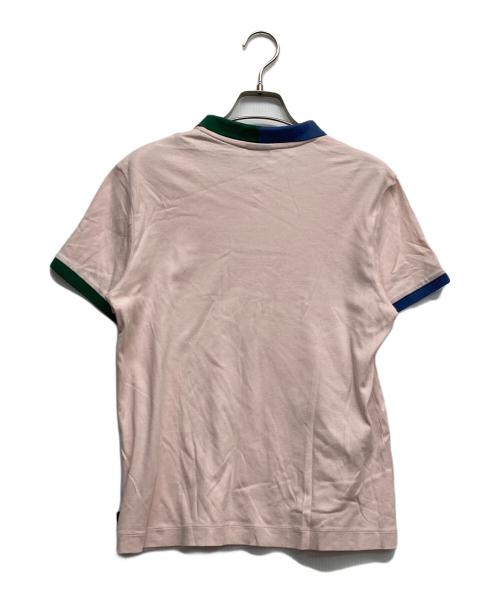 PAUL SMITH（ポールスミス）Paul Smith (ポールスミス) 半袖ポロシャツ ピンク サイズ:Mの古着・服飾アイテム