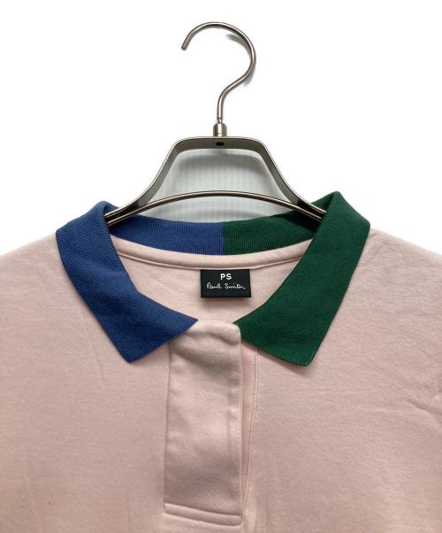 PAUL SMITH（ポールスミス）Paul Smith (ポールスミス) 半袖ポロシャツ ピンク サイズ:Mの古着・服飾アイテム