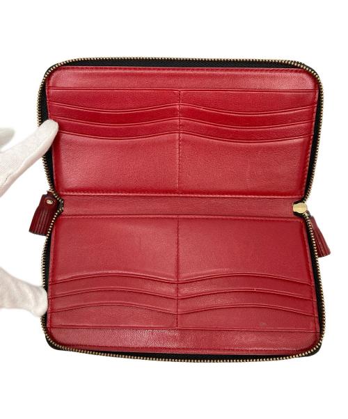 ANYA HINDMARCH（アニヤ・ハインドマーチ）ANYA HINDMARCH (アニヤ・ハインドマーチ) 長財布 ベージュの古着・服飾アイテム