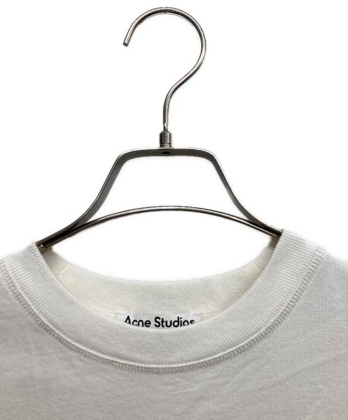 Acne studios（アクネ ストゥディオズ）Acne studios (アクネ ストゥディオズ) 半袖カットソーワンピース ホワイト サイズ:XSの古着・服飾アイテム