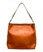 HIROFUヒロフ）の古着「レザーショルダーバッグ」｜ブラウン