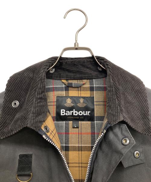 Barbour（バブアー）Barbour (バブアー) B-SHOP (ビショップ) 別注 BLYTH WAX JACKET グレー サイズ:Lの古着・服飾アイテム