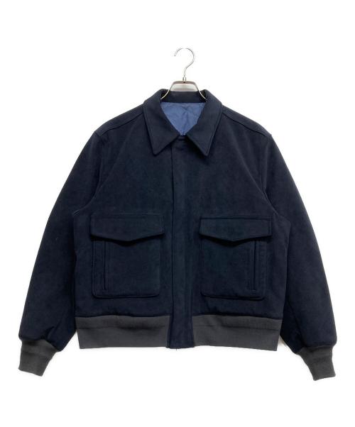 URU（ウル）URU (ウル) A-2 JACKET ネイビー サイズ:2の古着・服飾アイテム