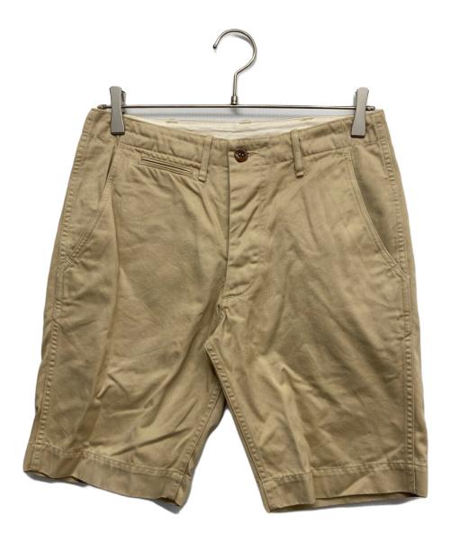 WAREHOUSE（ウエアハウス）WAREHOUSE (ウエアハウス) DUCK DIGGERハーフパンツ ベージュ サイズ:30の古着・服飾アイテム