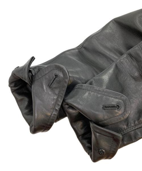 GANGSTERVILLE（ギャングスタービル）GANGSTERVILLE (ギャングスタービル) 30s CAR COAT HORSE HIDE ブラック サイズ:Sの古着・服飾アイテム