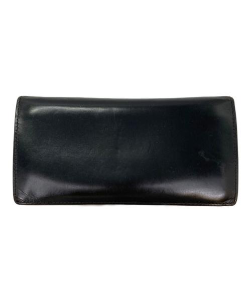 GANZO（ガンゾ）GANZO (ガンゾ) コードバン長財布 ブラックの古着・服飾アイテム