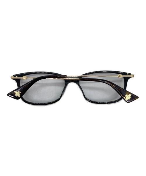 GUCCI（グッチ）GUCCI (グッチ) サングラス ブラック サイズ:53□16の古着・服飾アイテム